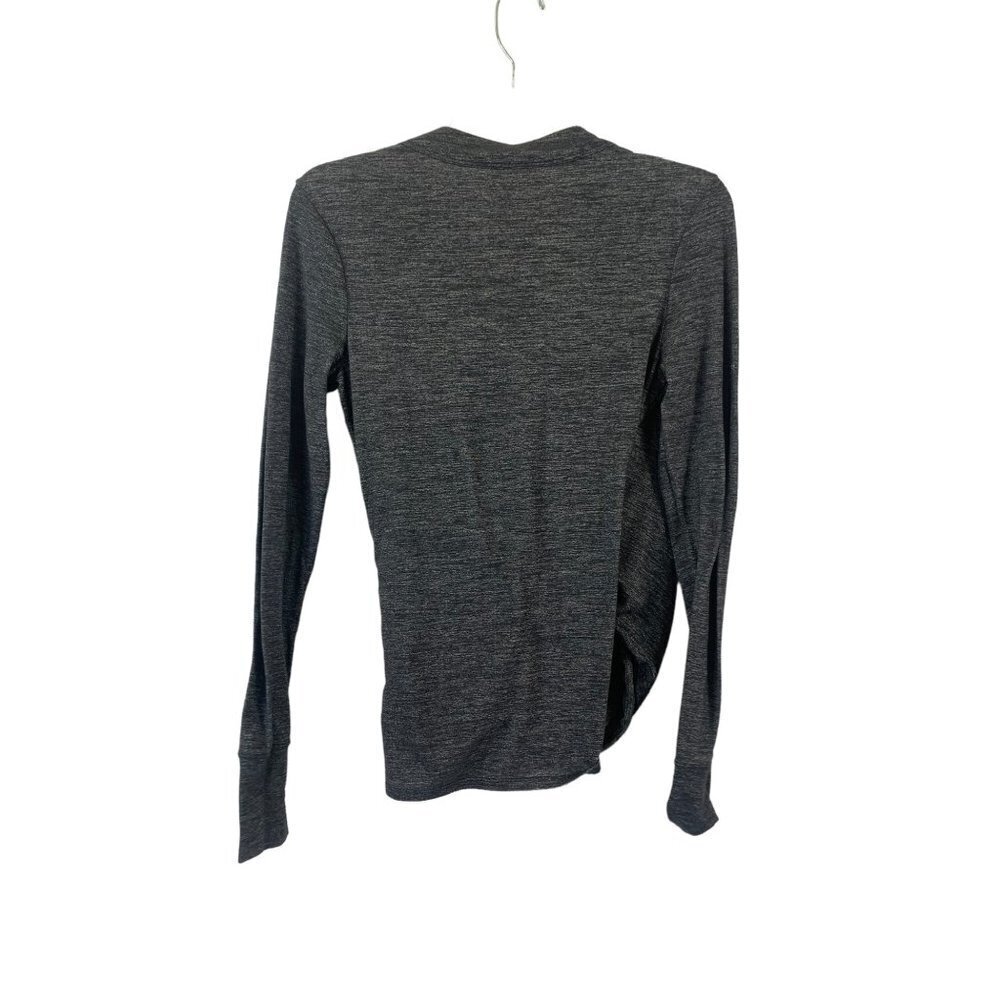 Athleta Women's Charcoal Loose Fitting Top - Picture 2 of 6